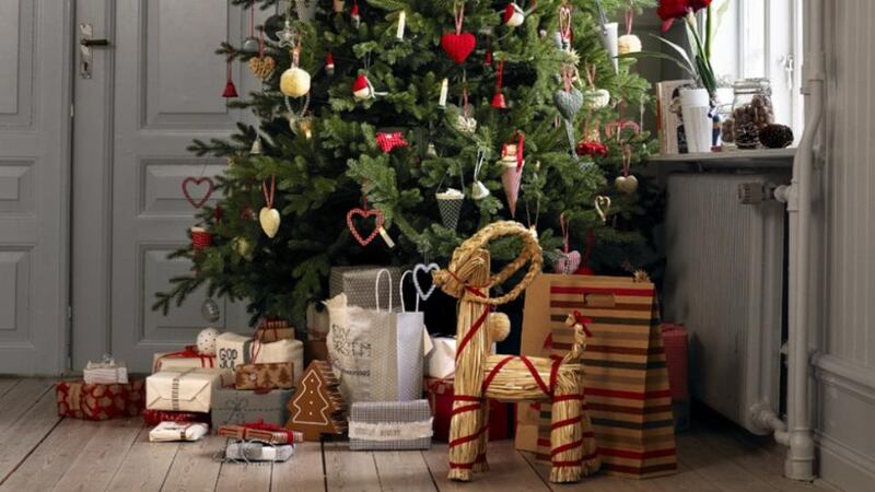 Try to stick to a theme or a few colours when decorating