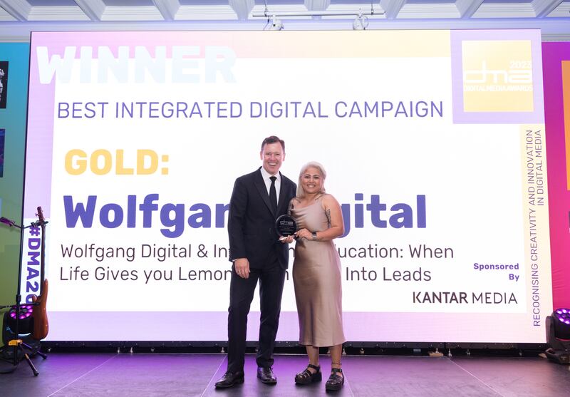 Wolfgang Digital were awarded gold in the best digital campaign category. Photograph: Paul Sherwood