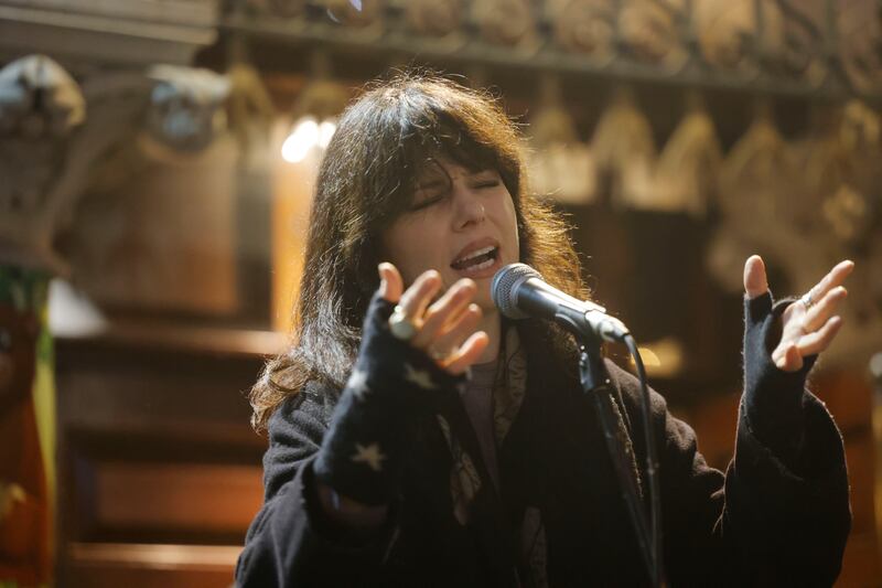 Imelda May received less than 100 plays on radio the week her album went to number one. Photograph: Alan Betson
