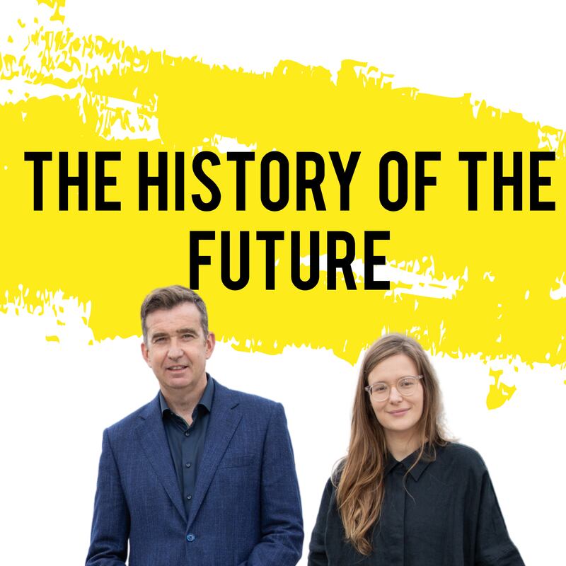 The History of the Future podcast was created by Mark Little and Ellie Payne
