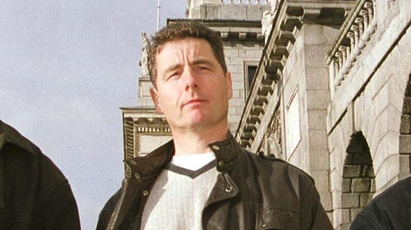 Angelo Fusco pictured outside the High Court in 2000.  Photograph: Collins