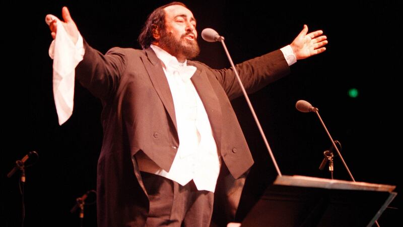 Tune: Luciano Pavarotti. Photograph: Online USA, Inc