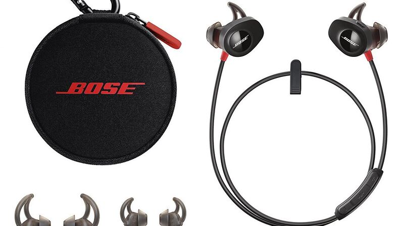 Bose’s SoundSport Pulse headphones don’t just deliver wireless music, they also have a built-in heart rate monitor