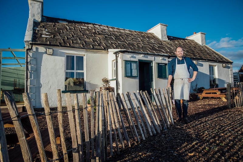 Robbie McCauley, head chef of Michelin-starred Homestead Cottage in Doolin. Photograph: Brian Arthur