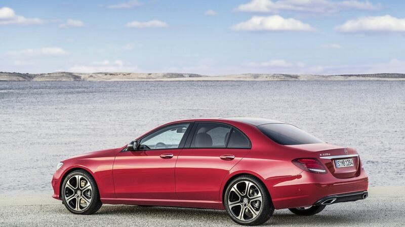 The new E rides on a platform which shares much with both the C-Class and S-Class