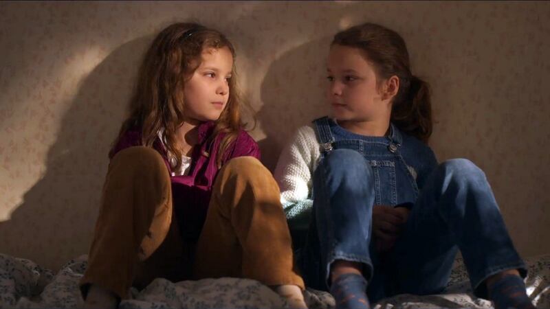 Joséphine and Gabrielle Sanz in Petite Maman. Photograph: Lilies Films