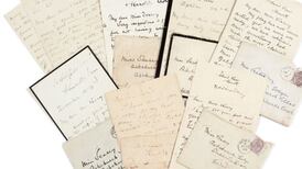 Yeats’ teenage letters sold at Sotheby’s for more than €53,000
