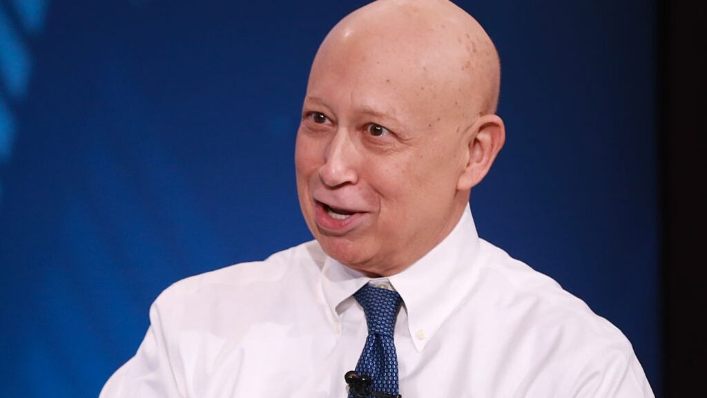 Lloyd Blankfein, who was reported as asking Theresa  May where financial services ranked in her top three priorities for Brexit. Photograph:  via Getty Images