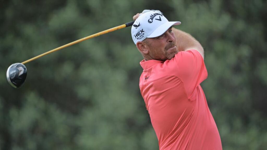 Thomas Bjorn of Denmark hits a drive on the  18th hole en route to victory yesterday in the Nedbank Golf Challenge at Gary Player CC  in Sun City, South Africa. Photo:  Stuart Franklin/Getty Images