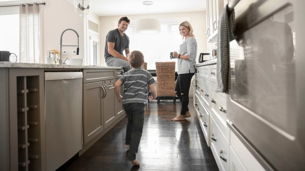 A heat pump uses 60 per cent less carbon per unit of heat produced, so for every unit of electricity used you get back between three and four units from the heat pump. Photograph: Getty Images
