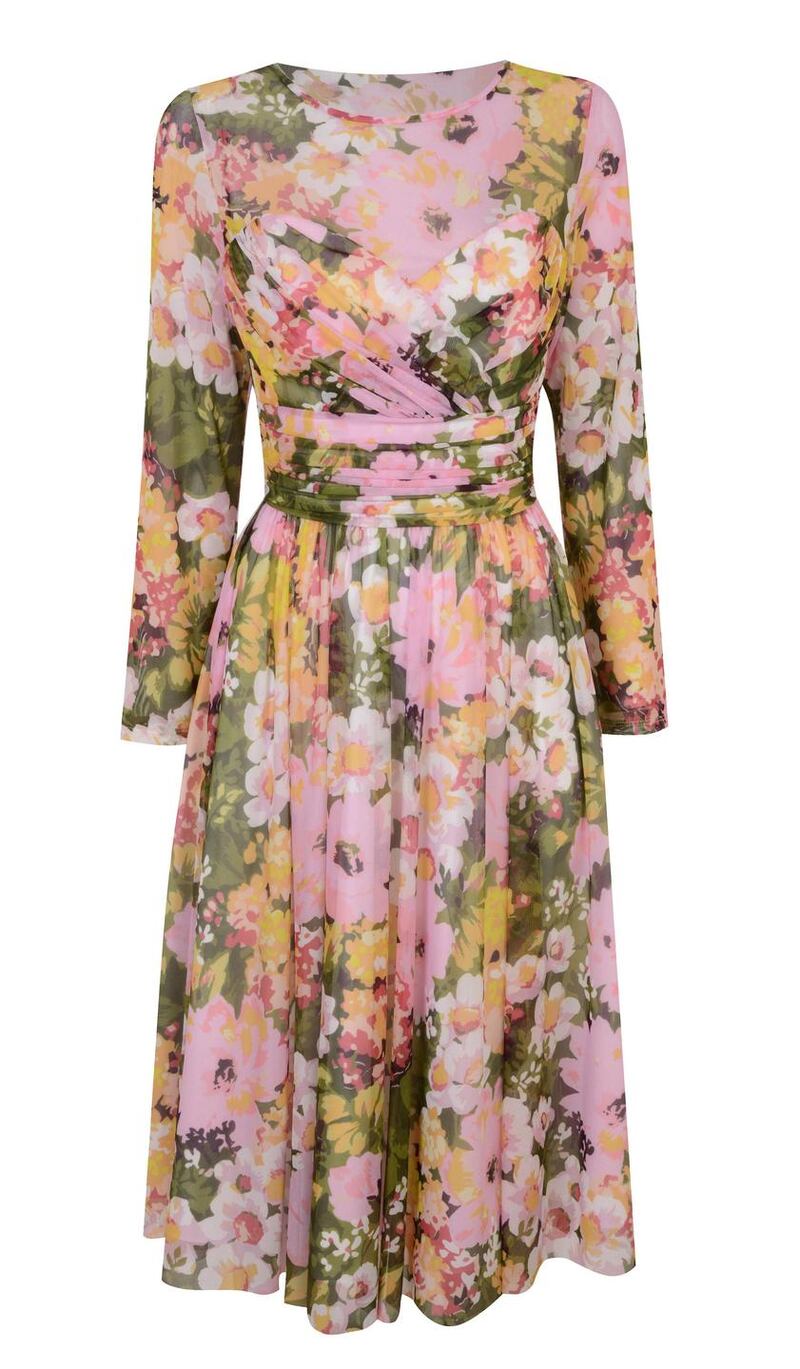 Dress, €100, Richard Quinn, Debenhams.