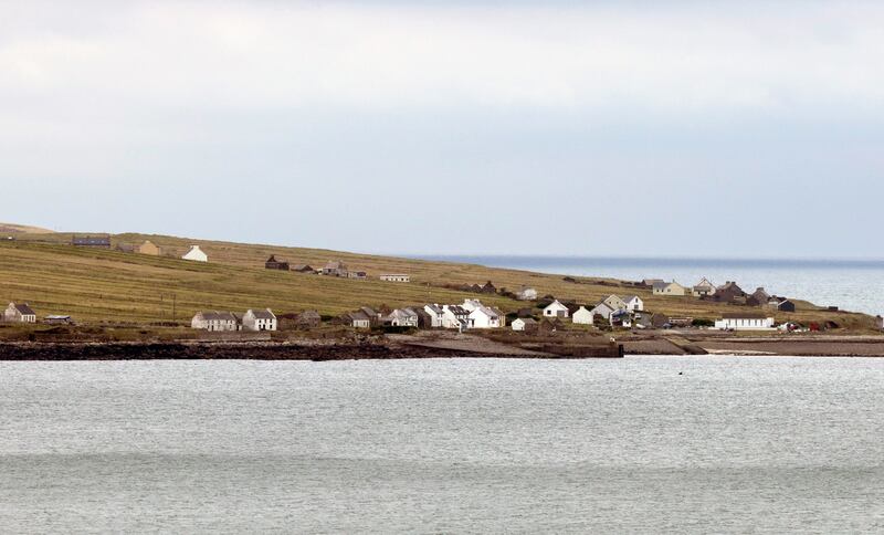 Inishbofin Island of the coast of Donegal. Picture by Joe Dunne 04/02/26Commission for the Irish Times