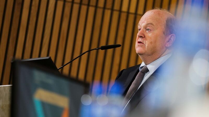 Michael Noonan said people sitting on land as an asset would find themselves sitting on a tax liablity. Photograph: Maxwells