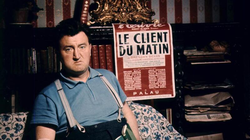 Brendan Behan photographed in  circa 1955. Photograph: Hulton/Getty