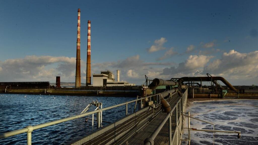 Irish Water: the EPA criticises persistent delays on infrastructure projects. Photograph: Cyril Byrne
