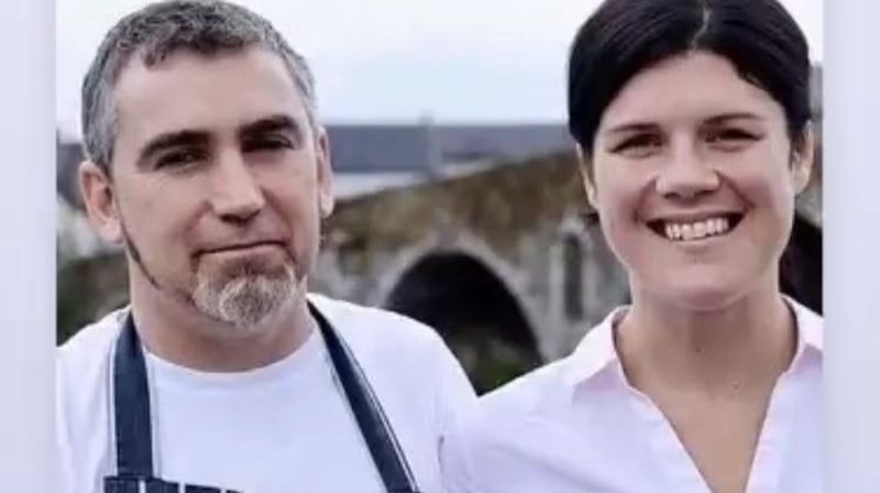 Stephen McArdle and Morgan VanderKamer of Barrow’s Keep restaurant