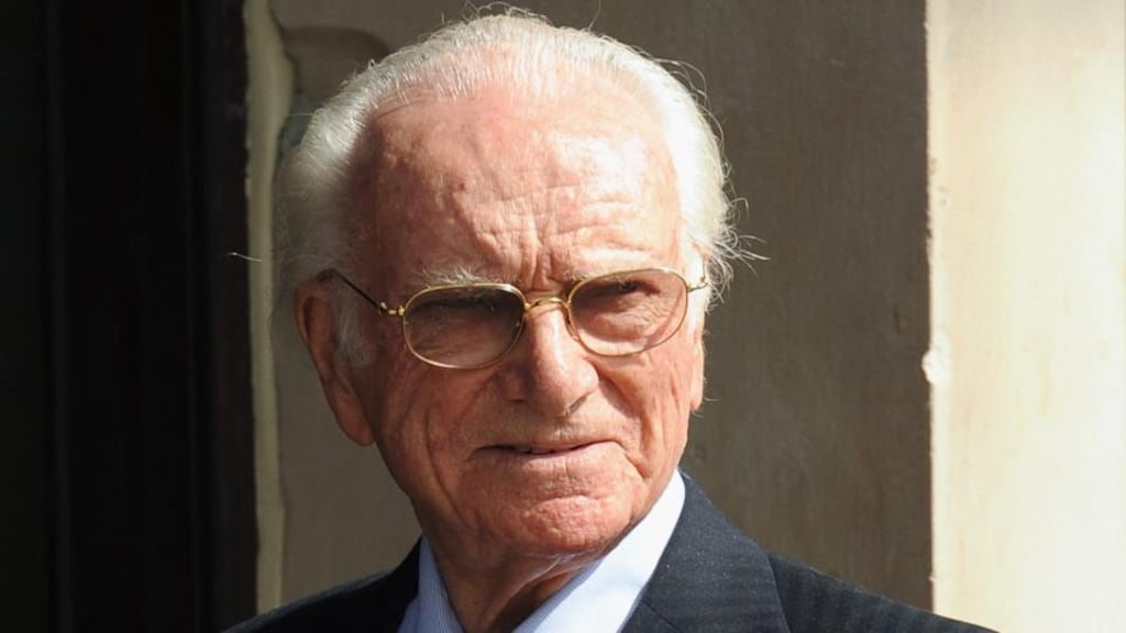 Peter O’Sullevan may be allowed home from hosptial after showing improvement following a mild stroke suffered last Sunday. Photograph: Getty