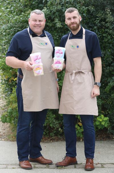 Father and Son duo, Mark Donley and Shay Donley of Macey's Factory, Co Derry, named Grow With Aldi winner 2024