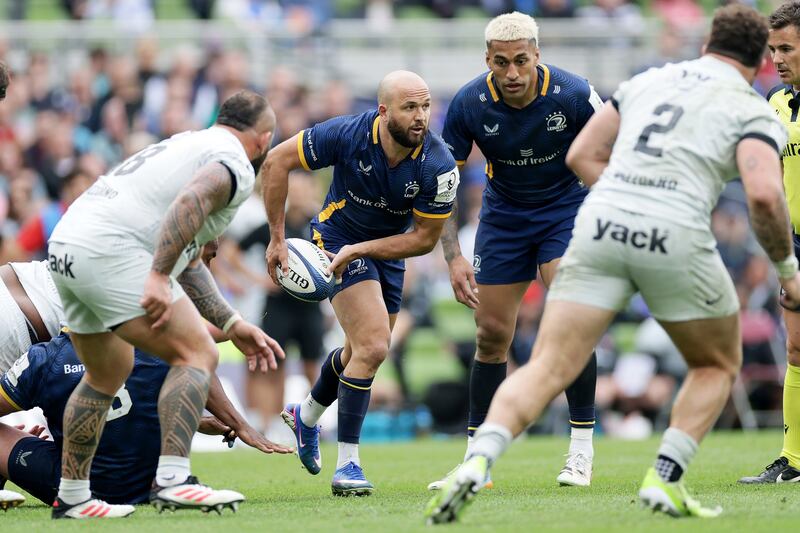 Leinster's Jamison Gibson-Park. Photograph: Laszlo Geczo/Inpho