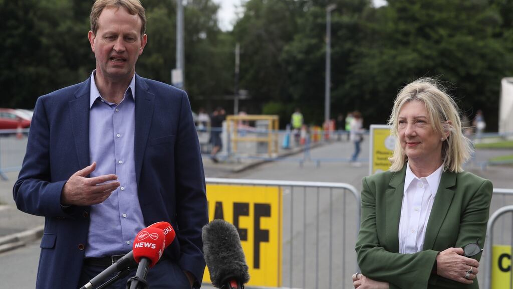 The Dublin Bay South byelection result was a blow to Taoiseach Micheál Martin, but a disaster for his presumed rival Jim O’Callaghan (left). File photograph: Brian Lawless/ PA Wire