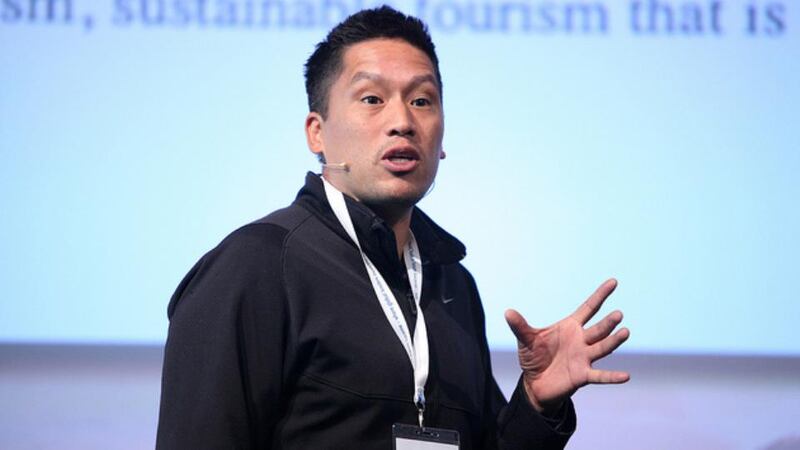 G Adventures founder Bruce Poon Tip talking about the future of tourism