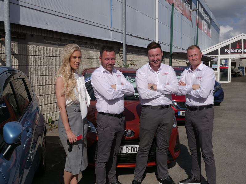 The sales team at Kylemore Cars feature in RTÉ's new series, Secrets from the Showroom