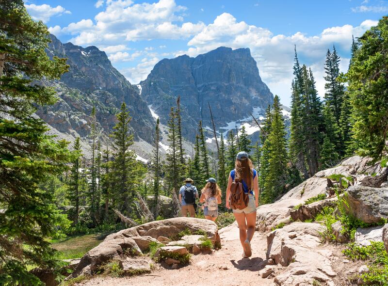 Estes Park, Rocky Mountains National Park, Colorado. Photograph: iStock