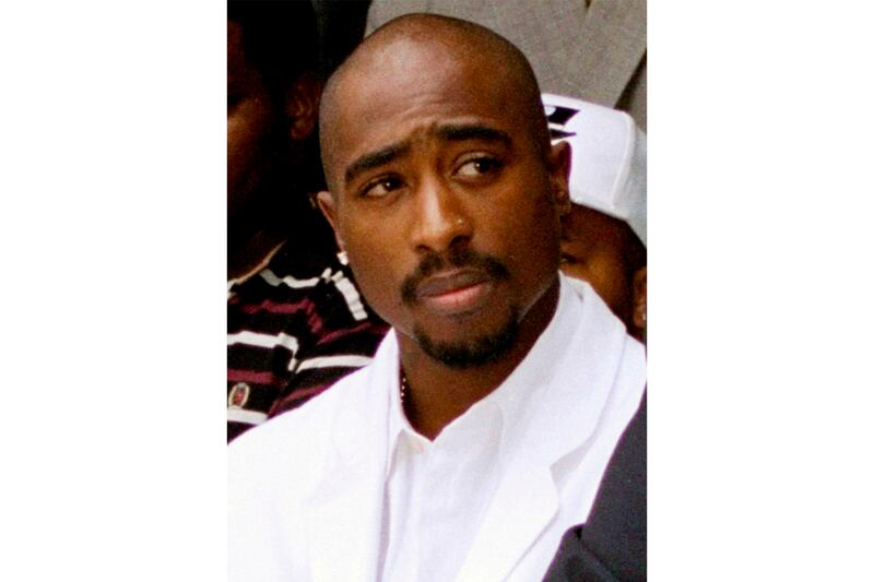 Tupac Shakur was killed in 1996. Photograph: AP/Frank Wiese