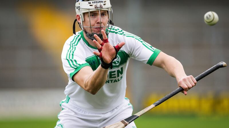 TJ Reid’s  Ballyhale Shamrocks side take on Dicksboro in Sunday’s Kilkenny hurling final. Photograph: Inpho