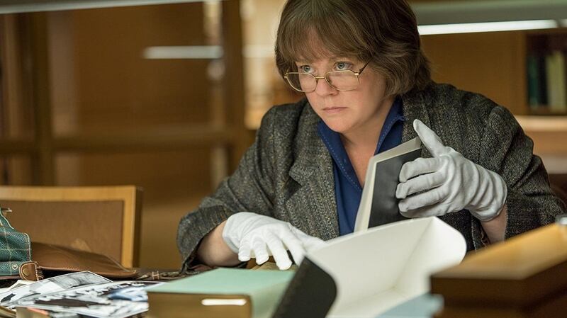 Melissa McCarthy as literary forger Lee Israel in Can You Ever Forgive Me?