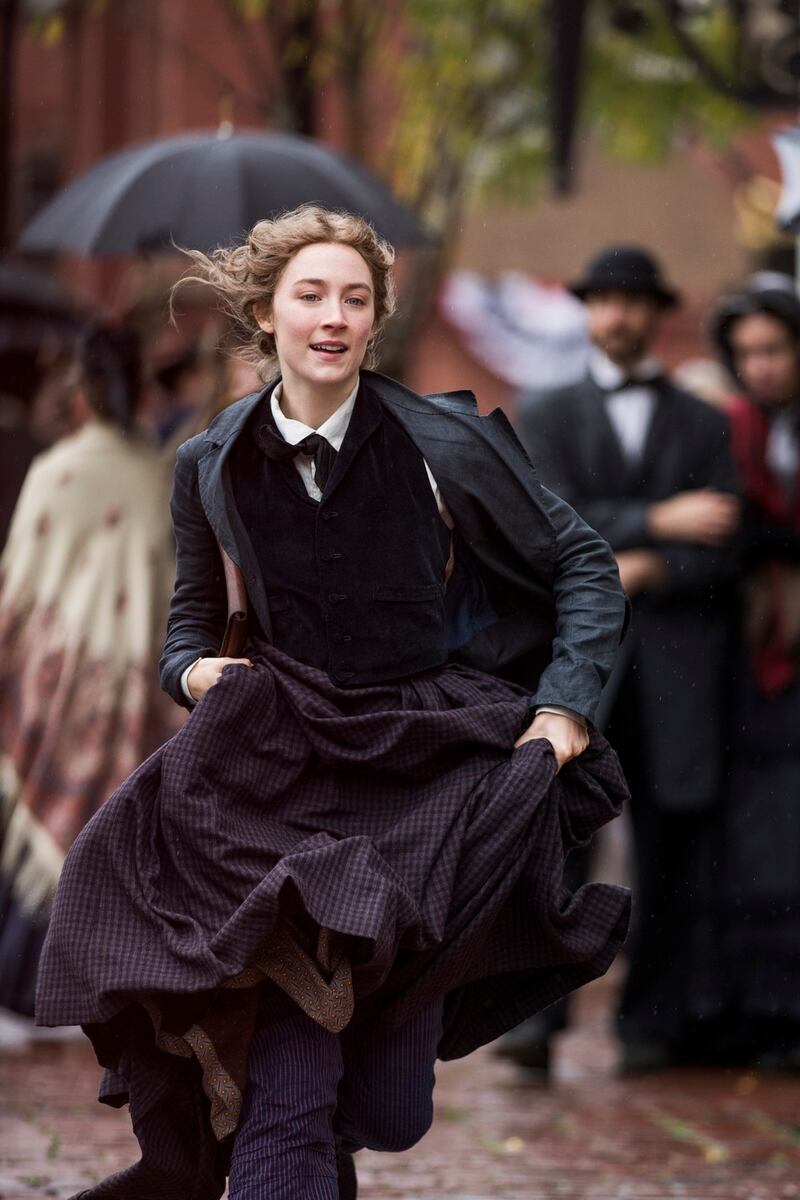 Saoirse Ronan as Jo in Little Women, directed by Greta Gerwig