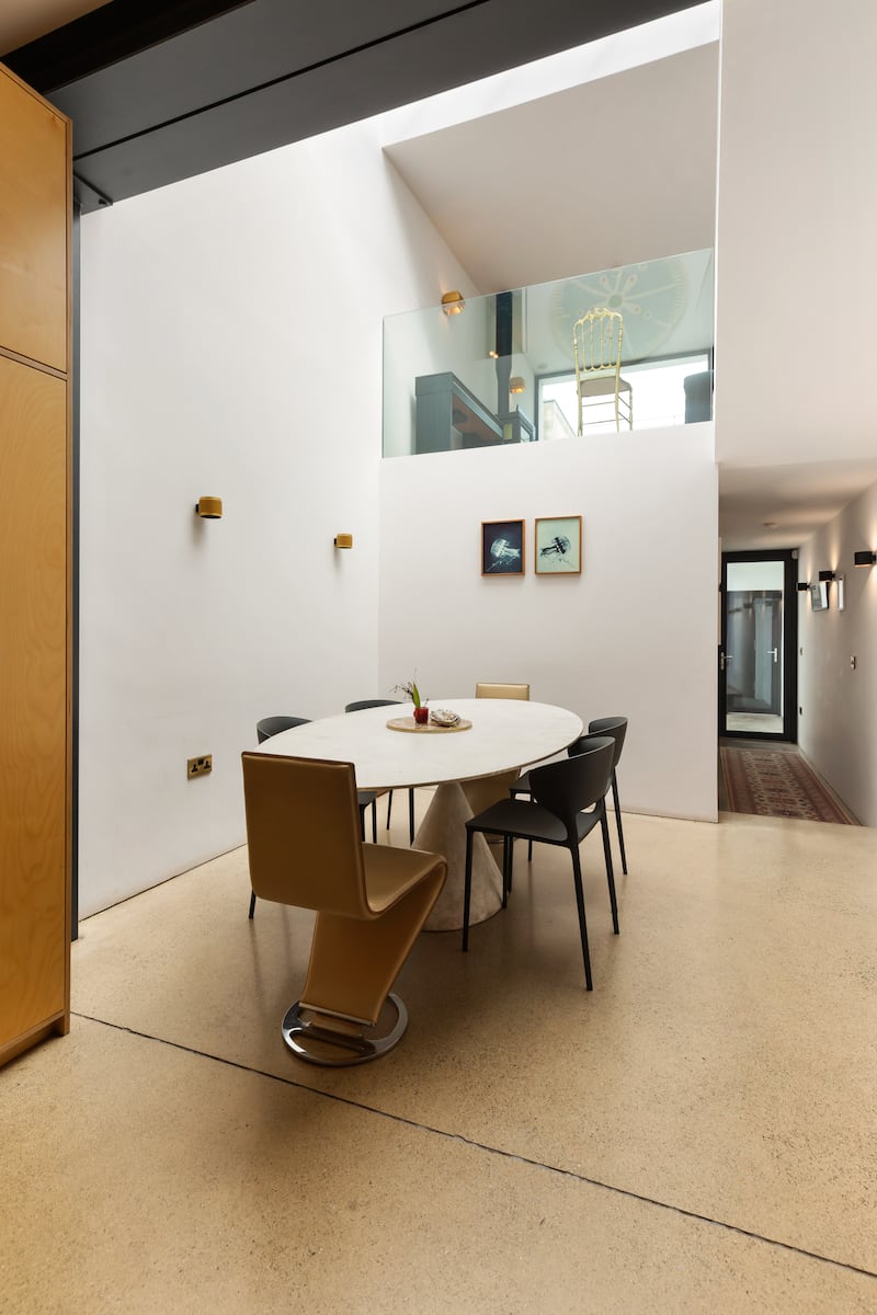 Dining area. Photograph: Viv van der Holst