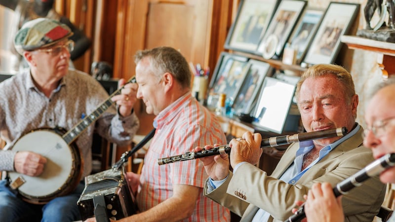Michael Flatley honours Louis Mountbatten with flute performance near scene of IRA attack