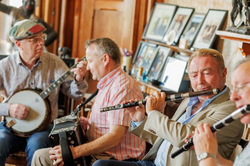 Michael Flatley honours Louis Mountbatten with flute performance near scene of IRA attack
