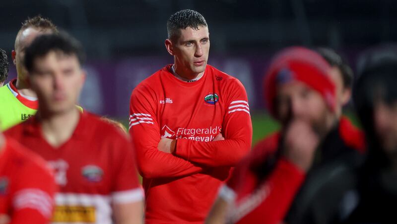 A dejected Paul Geaney after Dingle were beaten by Castlehaven in the Munster Senior Club Football Championship final in 2023. Photograph: James Crombie/Inpho