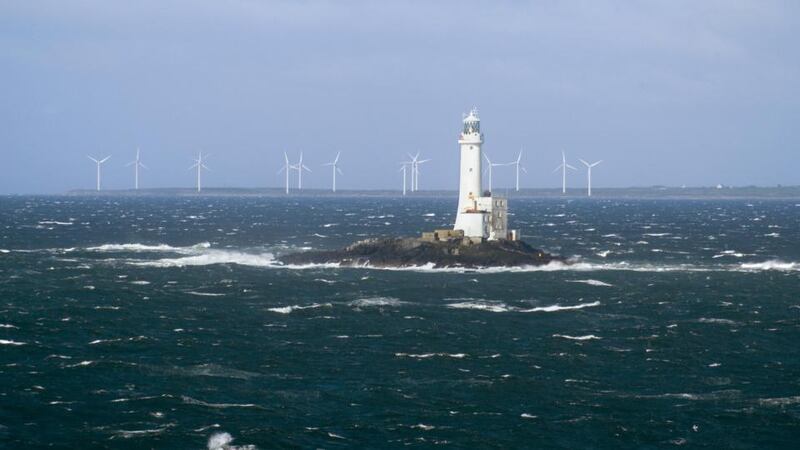 Offshore wind farms can generate far more power than onshore wind farms. Photograph: Universal Images Group via Getty Images