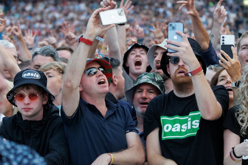 While those inside were treated to the whole show. Photograph: Dan Dennison