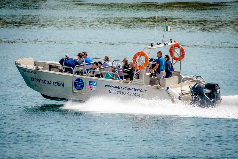 Elizabeth McCooey and Brendan Curtin of Acqua Terra Boat Tours
