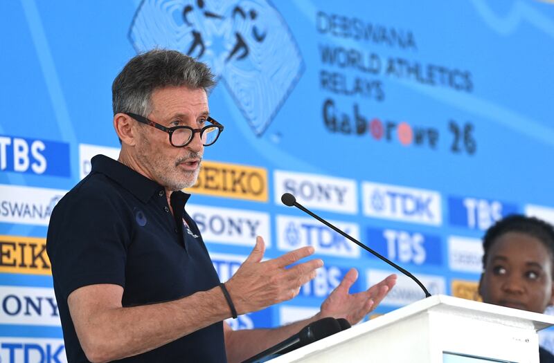 World Athletics president Sebastian Coe launched an unsuccessful bid for the IOC presidency last year. Photograph: AFP via Getty Images