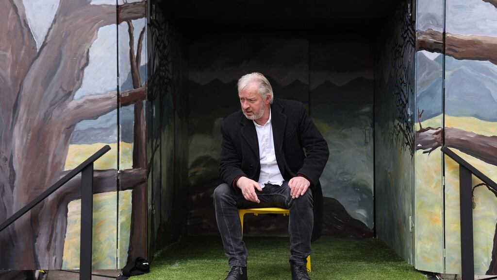 King Lear in  a Van: Arthur Riordan in the title role. Photograph: Nick Bradshaw