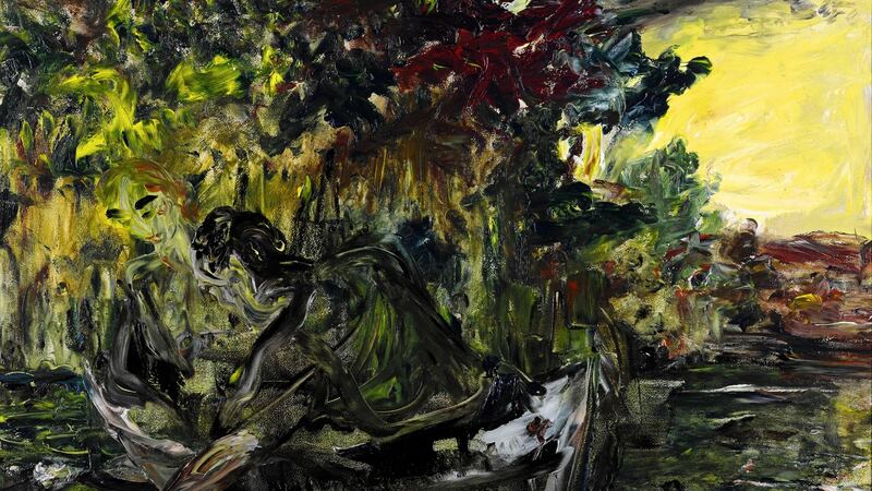 ‘Water Lilies’, by Jack B Yeats, once hung at Ballymaloe House. It will be auctioned at Sotheby’s Irish Art sale in London next month
