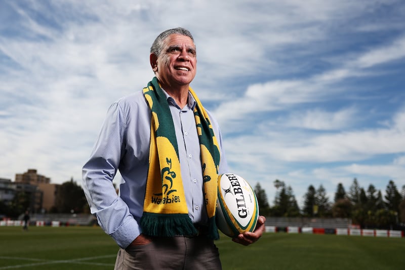 Mark Ella in Sydney earlier this year. 'We started getting a crowd. I don’t think they ever saw indigenous players play union, so they used to come out of curiosity.' Photograph: Matt King/Getty