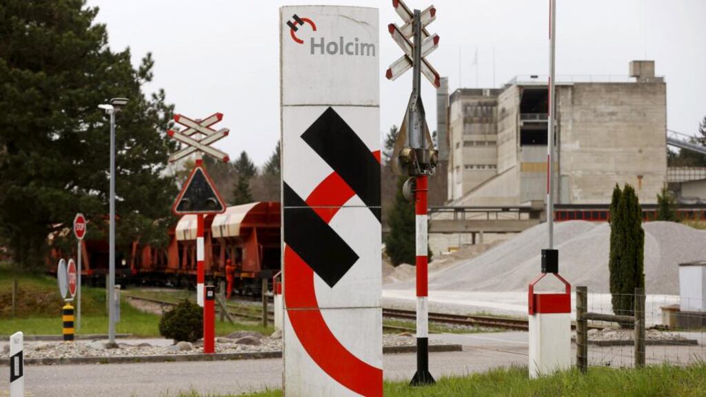 Switzerland’s Holcim, which is merging with French competitor Lafarge to form the world’s largest cement maker, reported higher first-quarter profit. Photo: Reuters