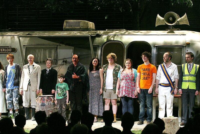 Cast of Jerusalem on the opening night on Broadway in 2011. Photograph: Jim Spellman/WireImage