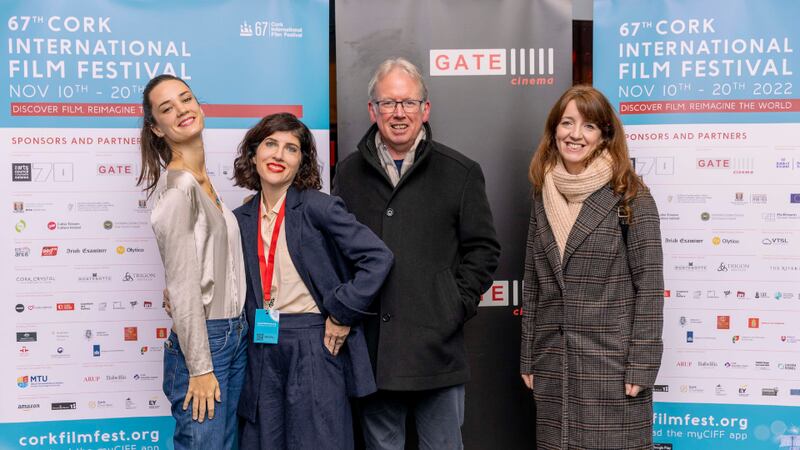 CIFF and Future Planet: Laragh McCann, Becky Hutner, Donal Daly and Dr. Maria Kirrane. Credit CIFF
