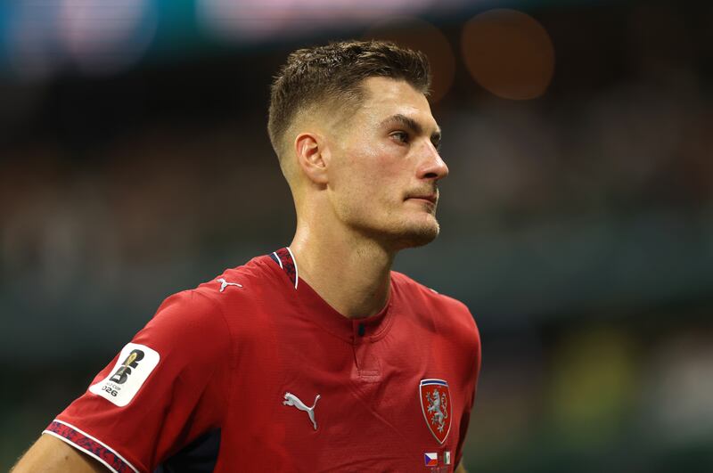 Patrik Schick after Czech Republic's defeat by Mexico at the World Cup. It could have been Ireland losing that match. Photograph: Molly Darlington/Getty Images