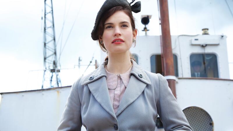 Smash hit? Lily James in The Guernsey Literary and Potato Peel Pie Society