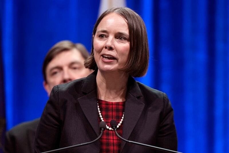 Maine’s secretary of state Shenna Bellows. Photograph: AP