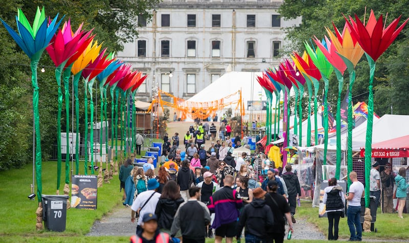 All Together Now: Fans enjoying the festival at Curraghmore Estate, Co Waterford in 2024.
Photograph: Gareth Chaney