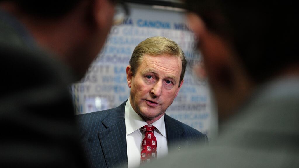 Taoiseach Enda Kenny has confirmed he will serve a full term in office but will not lead Fine Gael into the next general election. Photograph: Aidan Crawley/The Irish Times